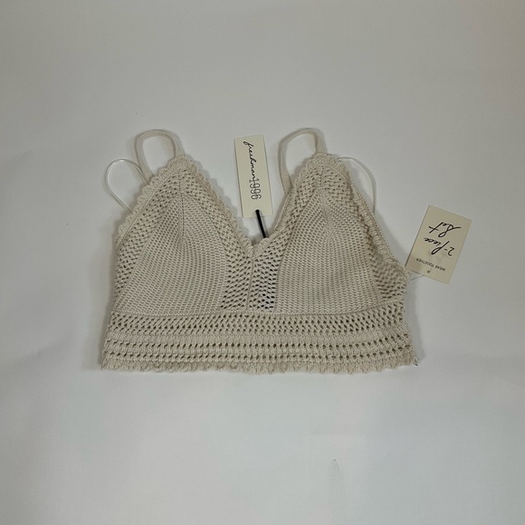 Freshman 1996 Women 2 Piece Set Top & Pants Medium Beige - Picture 3 of 5